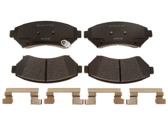 MGD699MH – R/M BRAKES Brake Pad, OE Replacement Metallic Includes Mounting Hardware